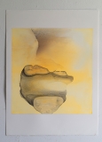 therefore_oil, ink/paper, 76x56cm/30x22in