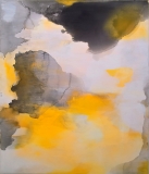 Staining_oil, ink/linen, 178x152cm/70x60in
