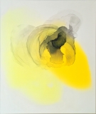 Staining_oil, ink/linen, 178x152cm/70x60in